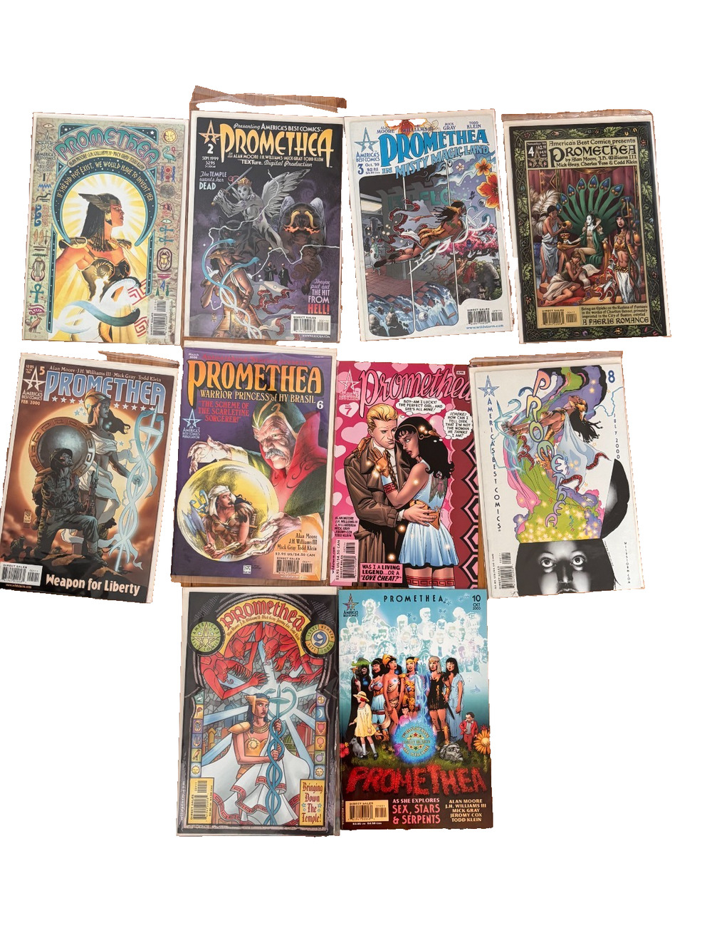 Promethea Comic Lot 29 of 32 Issues Alan Moore JH Williams III ABC 1999